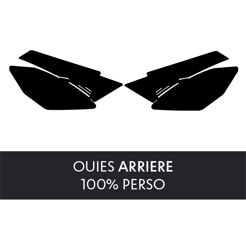 OUIES ARRIERE 100% PERSO