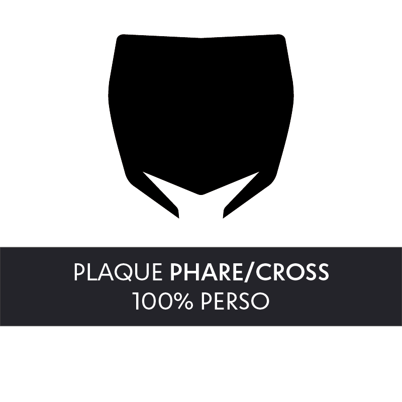 PLAQUE PHARE/CROSS 100% PERSO