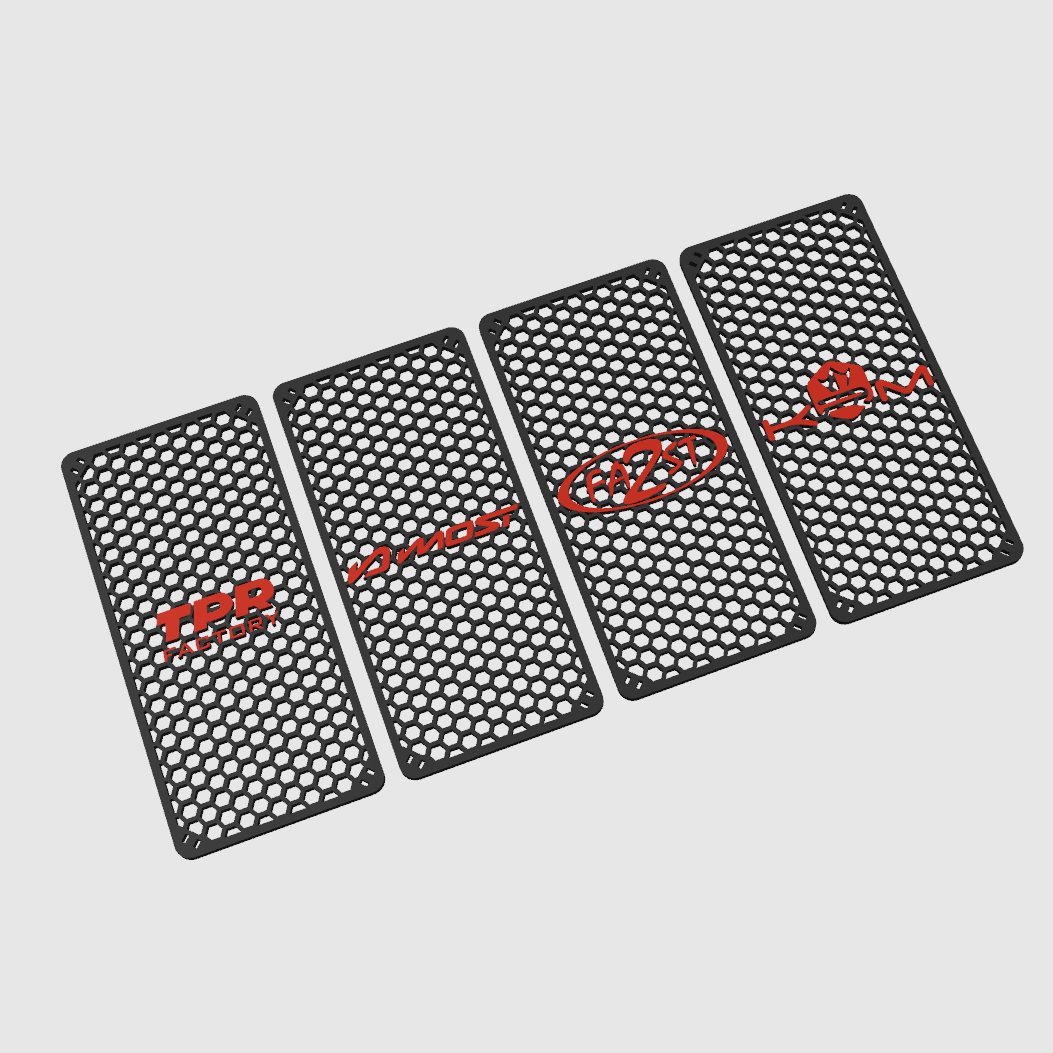 PROTECTION RADIATEUR 100x215mm SMC PARTS