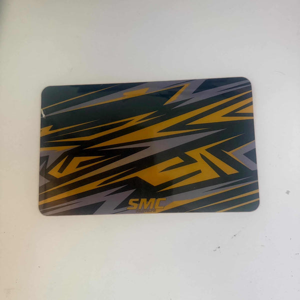 CACHE PLAQUE (BASE CLASSIQUE + FINITION PAILLETÉ GOLD) SMC PARTS