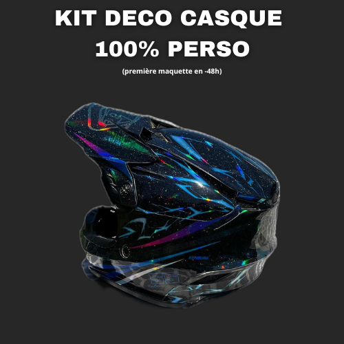 KIT DECO 100% PERSO CASQUE