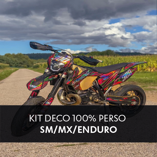 KIT DECO 100% PERSO SM/MX/ENDURO