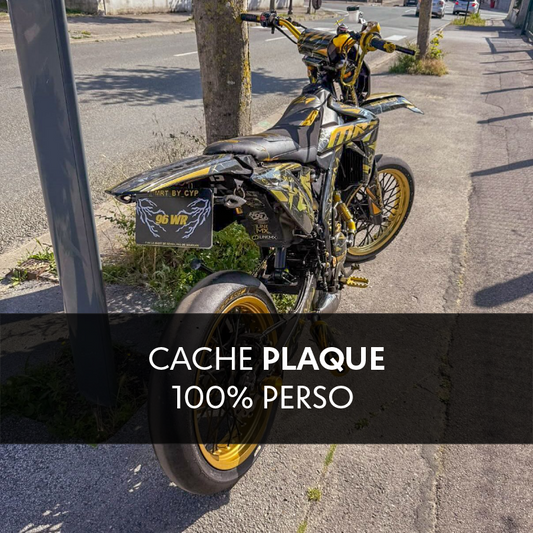 CACHE PLAQUE 100% PERSO