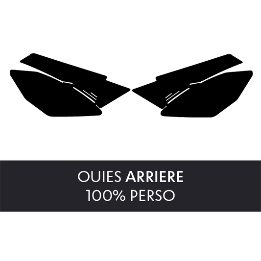 OUIES ARRIERE 100% PERSO
