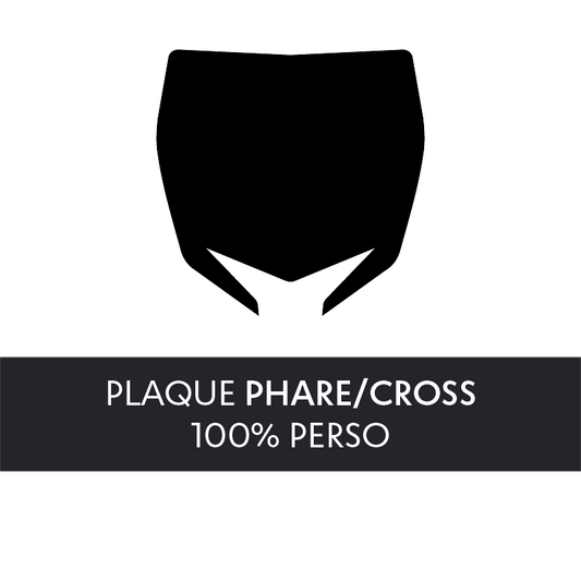 PLAQUE PHARE/CROSS 100% PERSO