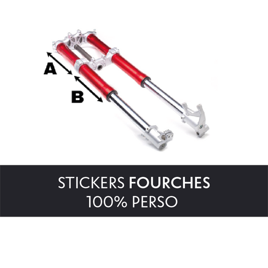 STICKERS FOURCHES 100% PERSO