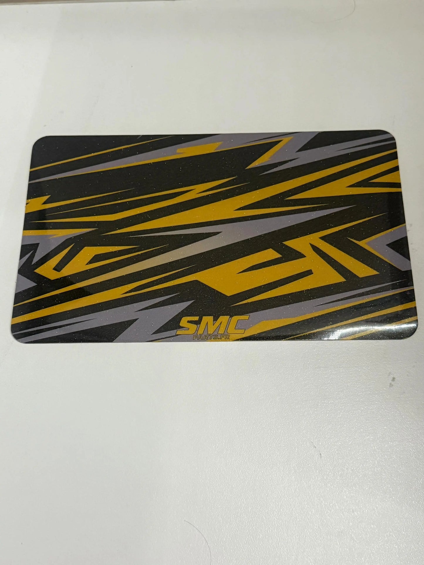 CACHE PLAQUE (BASE CLASSIQUE + FINITION PAILLETÉ GOLD) SMC PARTS